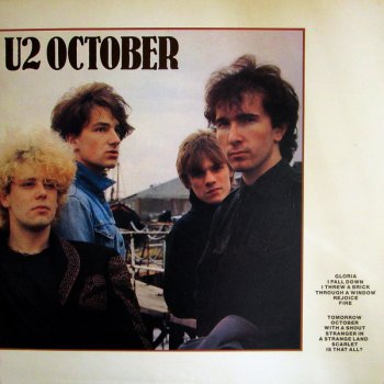 Image of U2's October album cover
